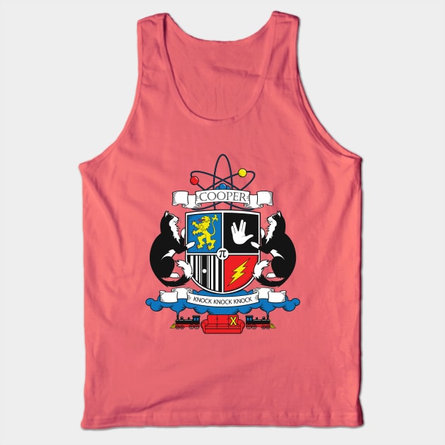 Cooper Coat of Arms Tank Top by cloudshadow